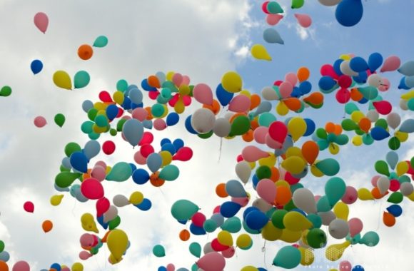 2012 létajících balónků na Ústím